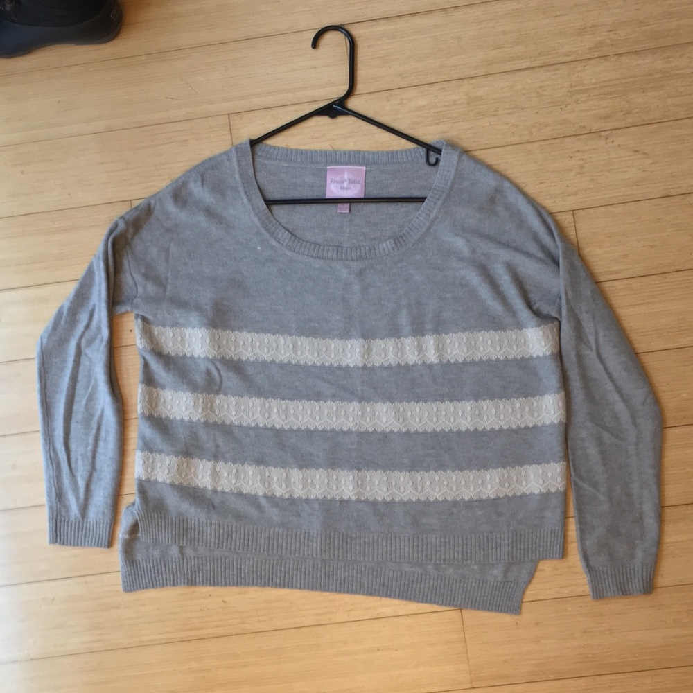 Romeo + Juliet striped sweater